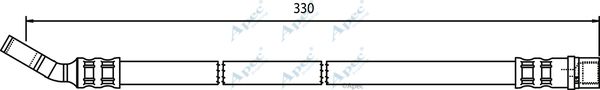 APEC BRAKING Тормозной шланг HOS3712